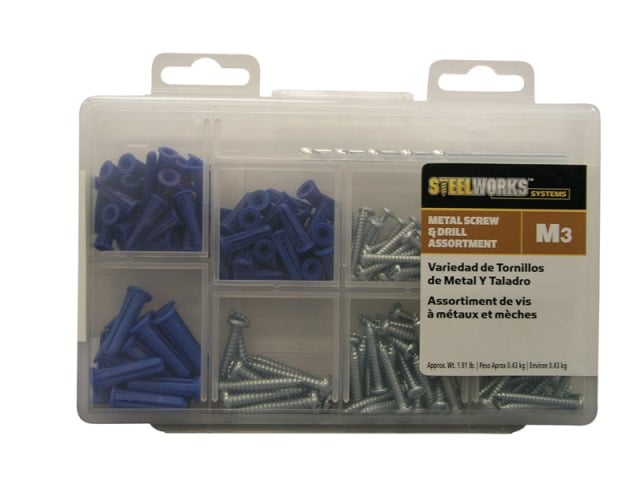 130252 Metal Screw & Drill Kit- Pack Of 6