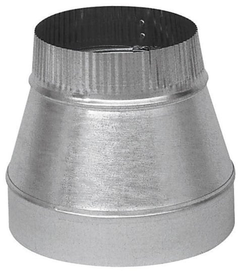 Imperial Manufacturing Gv1748 26 Gal Galvanized Furnace Pipe Reducer 6 X 3 In.