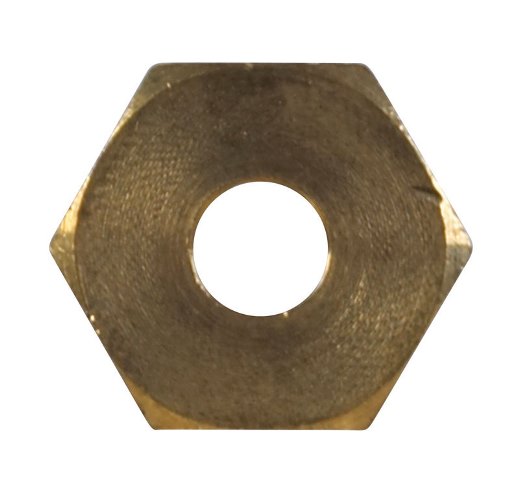 0.375 In. Brass Compression Nut- Pack Of 5