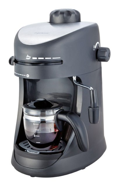304.01 4 Cup Espresso & Cappuccino Maker