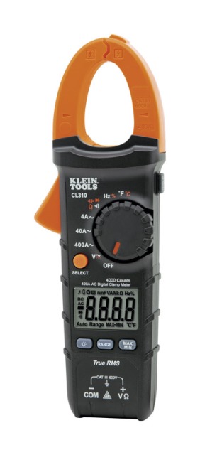 Cl310 Automatic Digital Clamp Meter Orange & Black