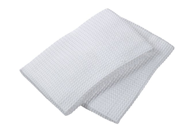 6648-0901 Muwaffle Dish Towel White