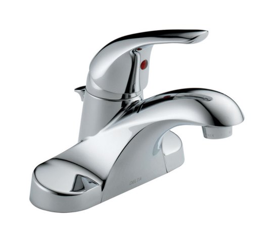 B & K B510lf-ppu-eco Centerset 1-handle Bathroom Faucet In Chrome