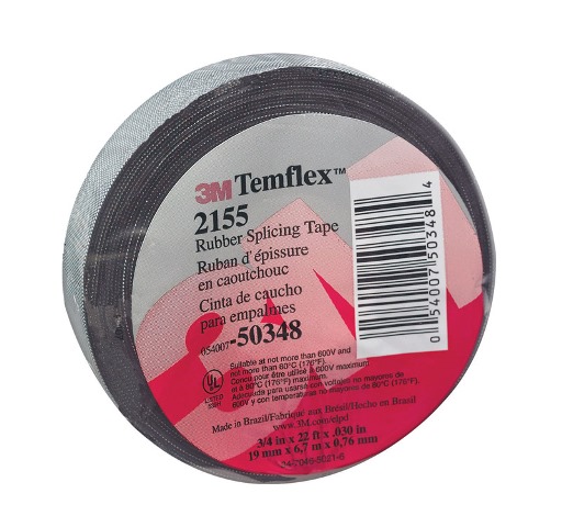 2155 Electrical Splicing Black Tape 0.75 In. X 22 Ft.