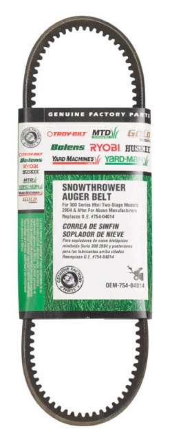 Oem-754-04014 300 Series Snow Thrower Auger Belt