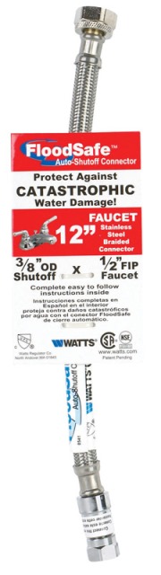 496-001ef Faucet Supply Line Stainless Steel - 12 In.