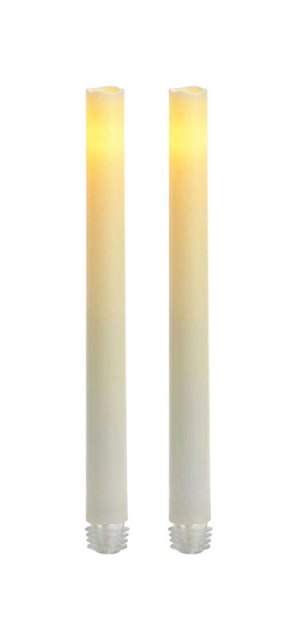 Cgt13109wh2 9 In. Flameless Taper Candle White -