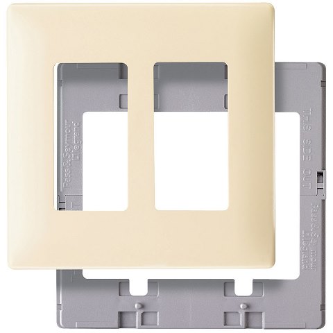 Pass & Seymour Swp262ibpcc10 2 Gang Decora Wall Plate Ivory