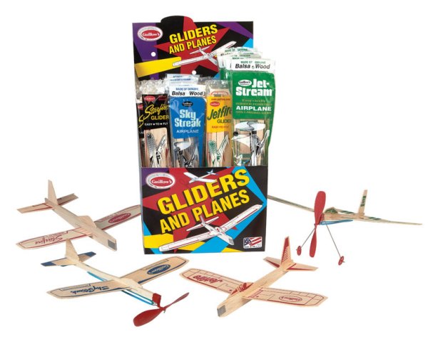 77 Balsa Glider & Airplane Assortment