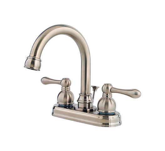 Lf048lhkk Wayland Double Handle Lavatory Faucet Brushed Nickel - 4 In.