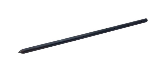 Grip-rite Stkr24 Round Steel Stakes With Holes 0.75 X 24 In. - Pack Of 10