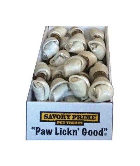 908 Paw Lickn Good Knotted Bone- Pack Of 24