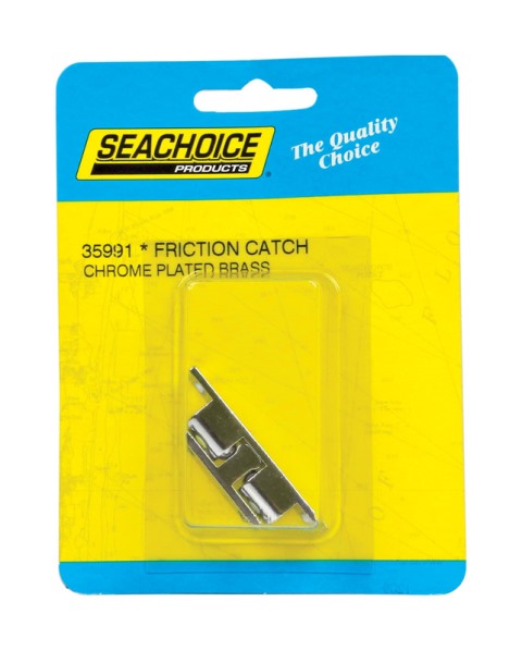 35991 Friction Catch Chrome Plated Brass - 1.93 X 0.37 In.