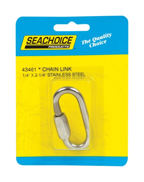 43461 Stainless Steel Chain Link 0.25 X 2. 25 In.