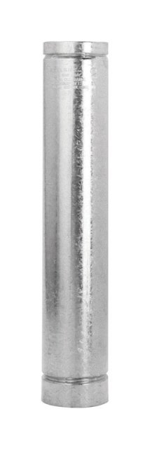 183024 Round Gas Vent Pipe 3 In. X 2 Ft. - Pack Of 2