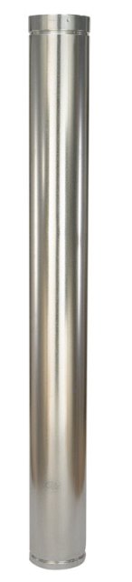 Selkirk 186036 Round Gas Vent Pipe 6 In. X 3 Ft. - Pack Of 2