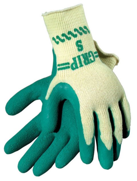 310gl-09.rt Garden Grip Gloves Latex- Pack Of 12