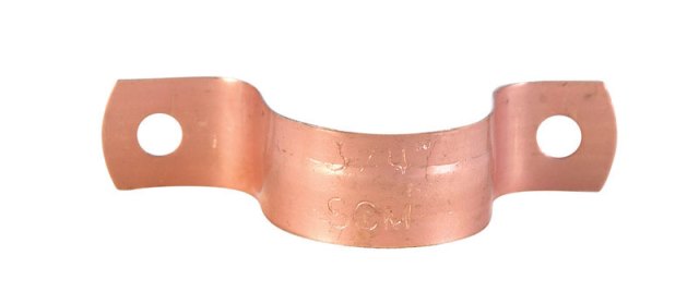 Sioux Chief 501-2pk5 Copper Two Hole Tubing Strap 0.5 In.