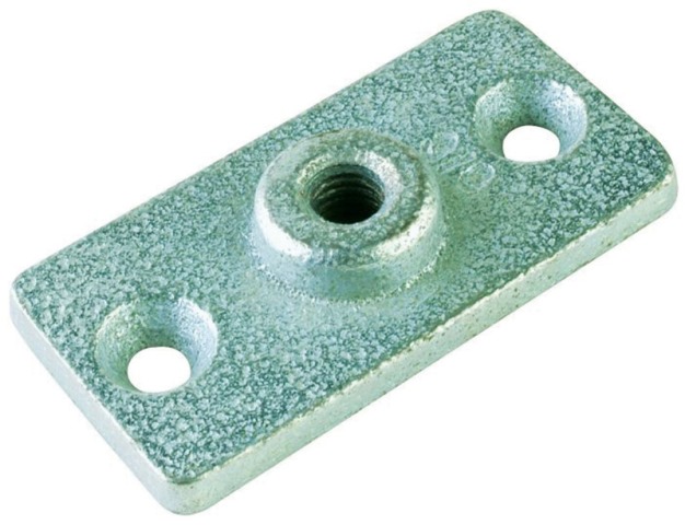 Sioux Chief 541-gpk2 Top Plate Connector Malleable Iron 0.37 In.