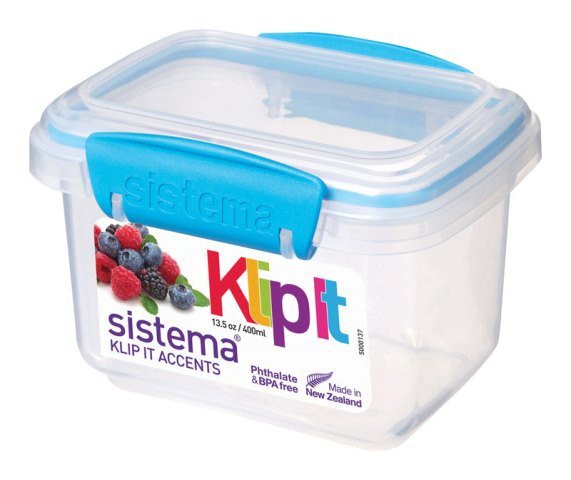 61540 13.5 Oz Klip It Food Container & Lid - Pack Of 12