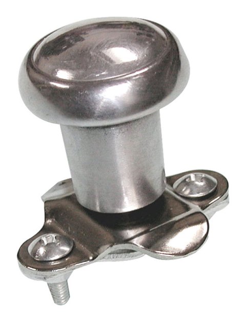 S16086100 Polished Aluminum Steel Spinner Knob 3 X 5 In.
