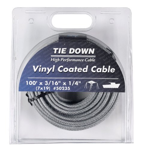 50235 Pre-cut Galvanized Cable 100 Ft. X 0.18 X 0.25 In.