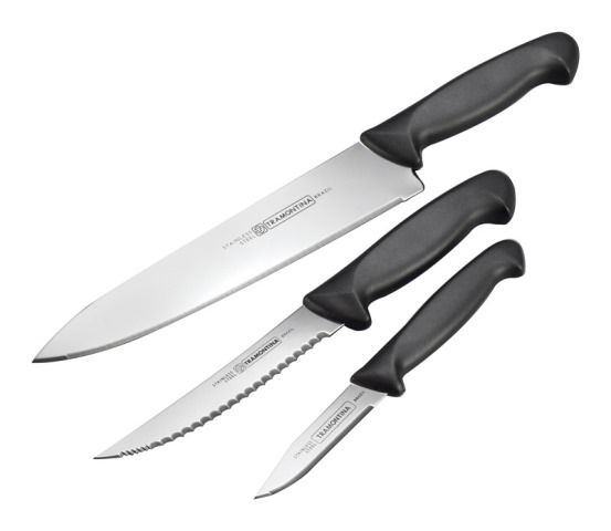 80020-505 Stainless Steel Kitchen Knife Set 3 Piece