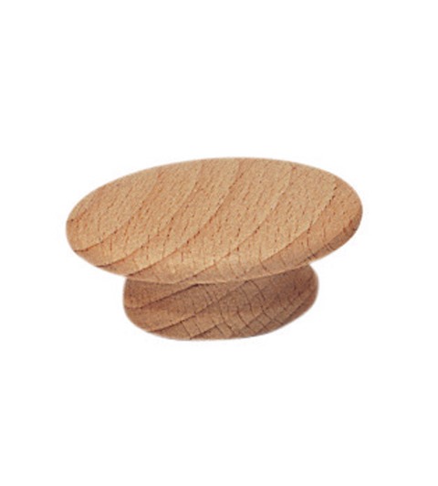 Waddell 9212.00dp Round Knob Wood 2 In. - Pack Of 10