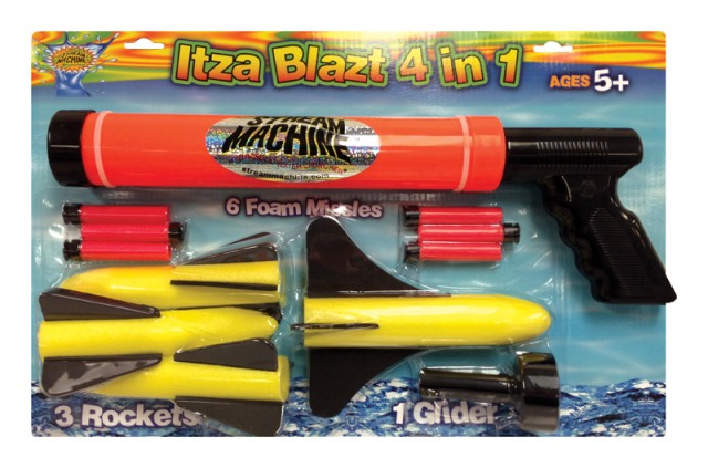 80035 4 In 1 Itza Blazt Toy Gun