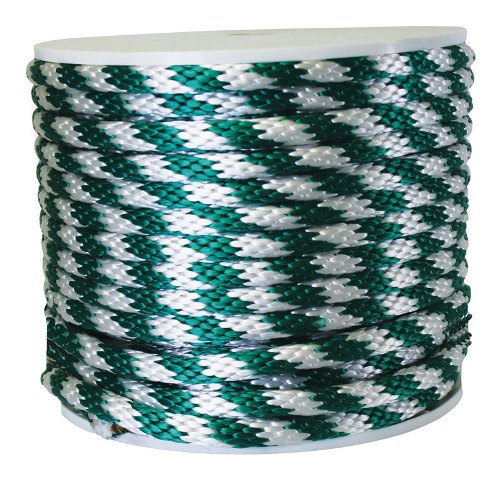 P7240s0200g70s Solid Braid Poly Derby Rope Spool 0.62 In. X 200 Ft.