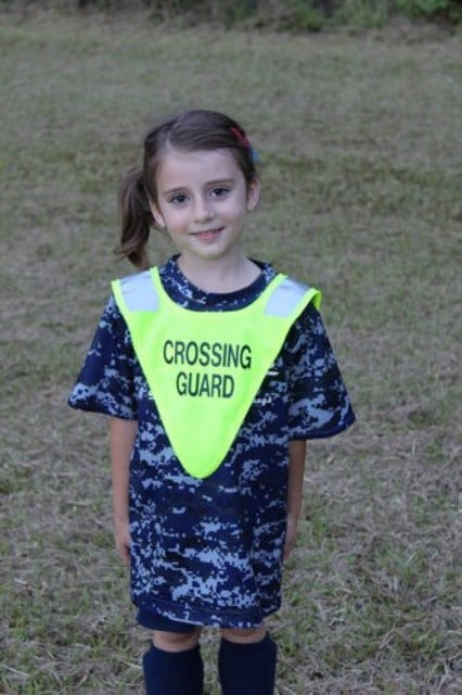B Safe Childs Crossing Guard Poncho & Imprint Crossing Guard