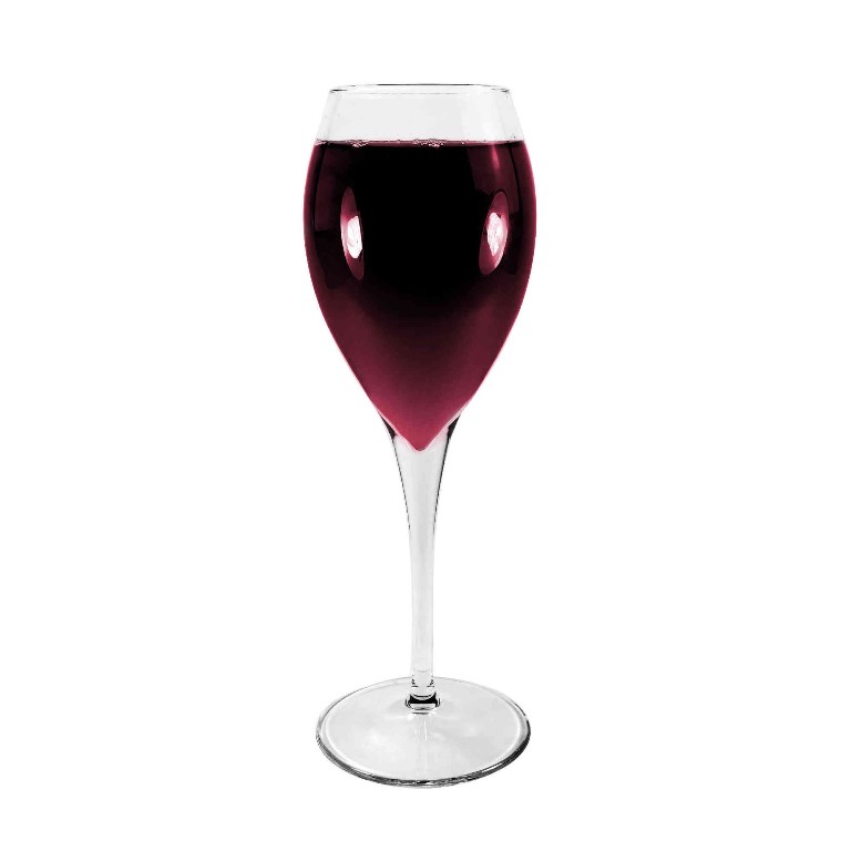 Tuff Luv M97 Classic 9 Oz Monte Carlo Large Red Wine Glass For Celebration, Special Occasion & Toast