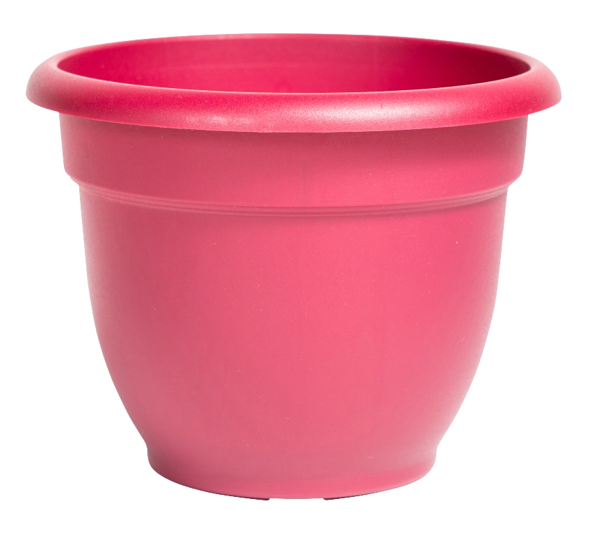 Ap0812 8 In. Ariana Planter With Self Watering Grid, Union Red