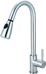 Ci Wl-k-120000-cp Standard Gooseneck Faucet With Pull-out Head In Chrome Finish