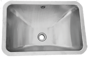 Li-vls-2214 20.75 X 14 In. Handmade Style Stainless Steel Vanity Sink