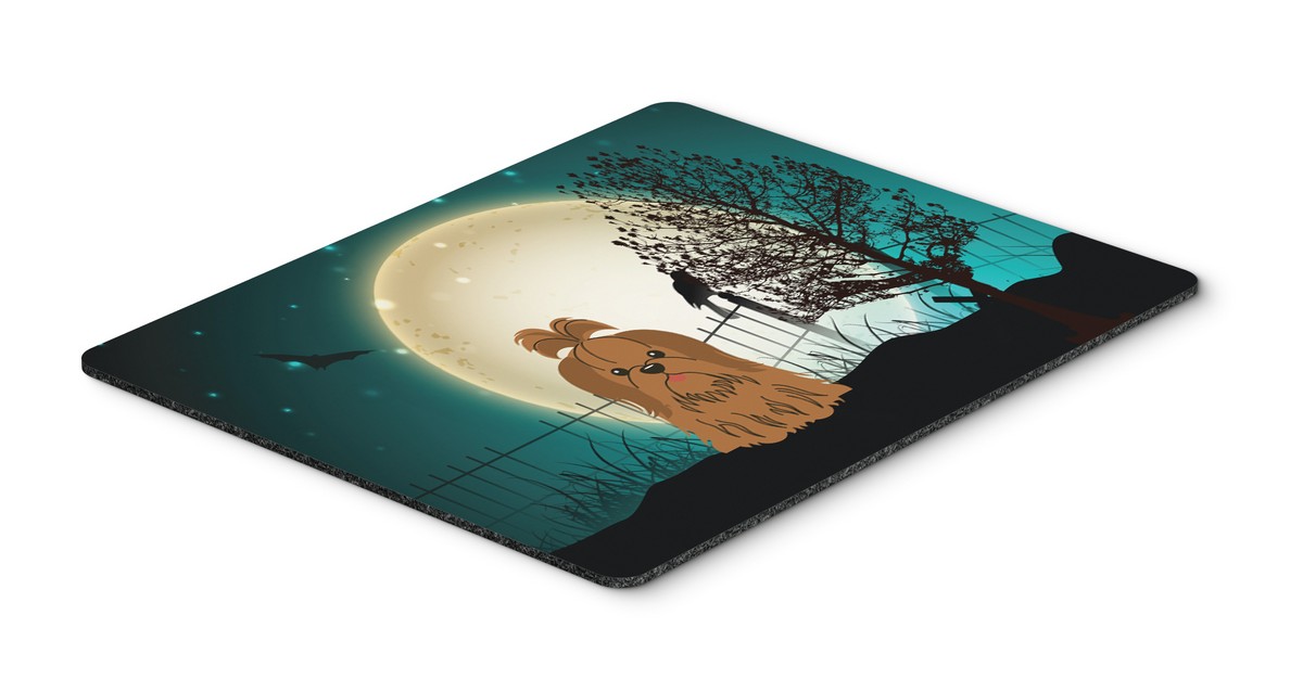 Carolines Treasures BB2276MP Halloween Scary Shih Tzu Chocolate Mouse Pad Hot Pad or Trivet Carolines Treasures BB2276MP Halloween Scary Shih Tzu Chocolate Mouse Pad Hot Pad or Trivet