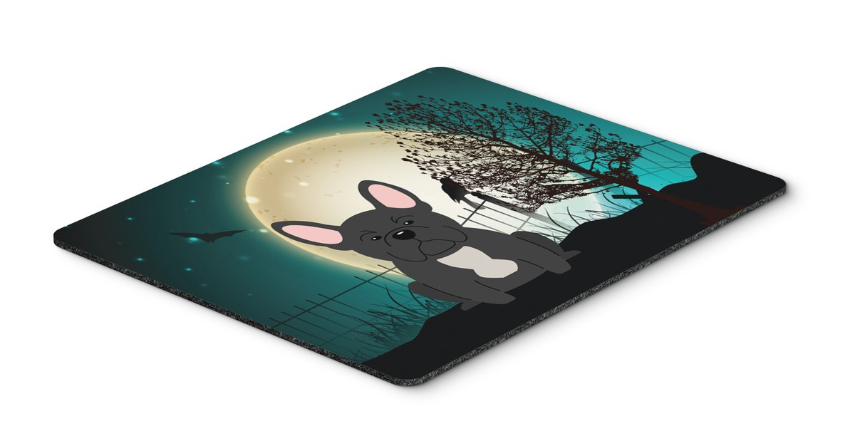 Carolines Treasures BB2204MP Halloween Scary French Bulldog Black Mouse Pad Hot Pad or Trivet Carolines Treasures BB2204MP Halloween Scary French Bulldog Black Mouse Pad Hot Pad or Trivet