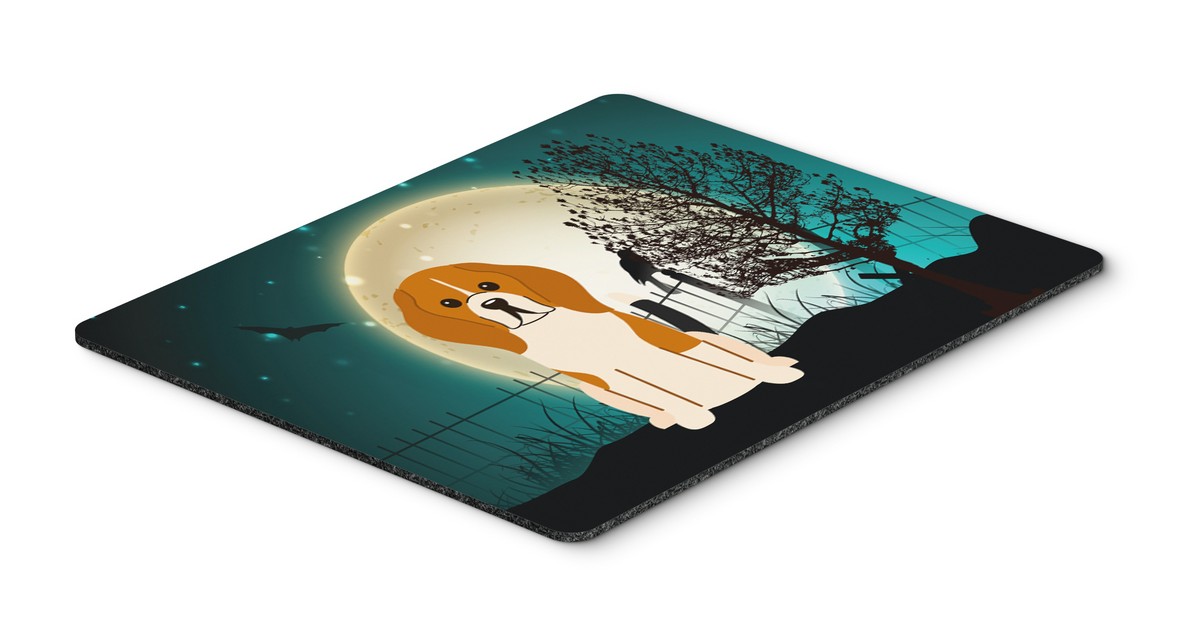 Carolines Treasures BB2230MP Halloween Scary Beagle Tricolor Mouse Pad Hot Pad or Trivet Carolines Treasures BB2230MP Halloween Scary Beagle Tricolor Mouse Pad Hot Pad or Trivet