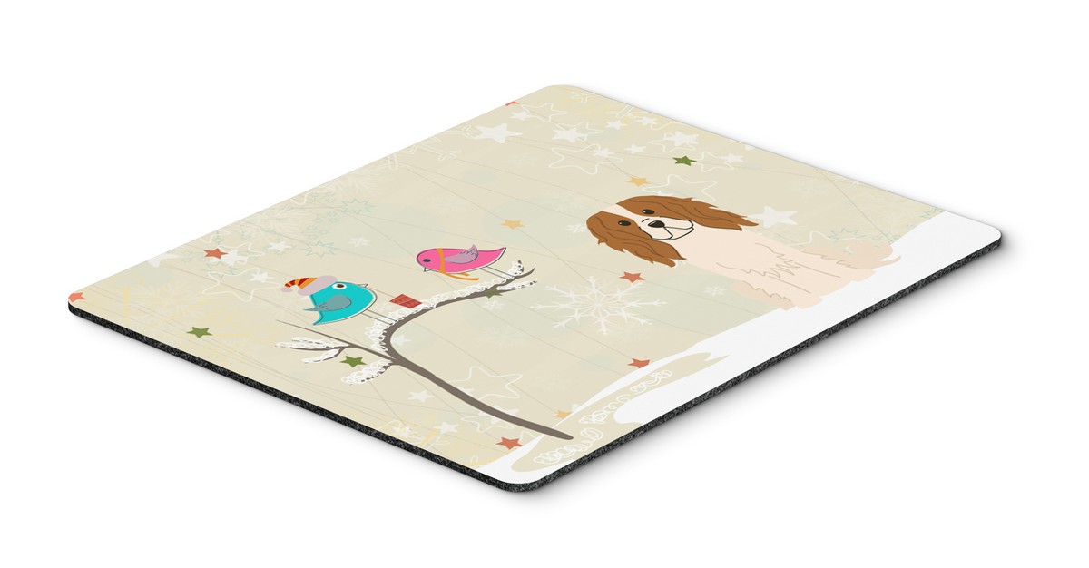 Carolines Treasures BB2530MP Christmas Presents Between Friends Cavalier Spaniel Mouse Pad Hot Pad or Trivet Carolines Treasures BB2530MP Christmas Presents Between Friends Cavalier Spaniel Mouse Pad Hot Pad or Trivet