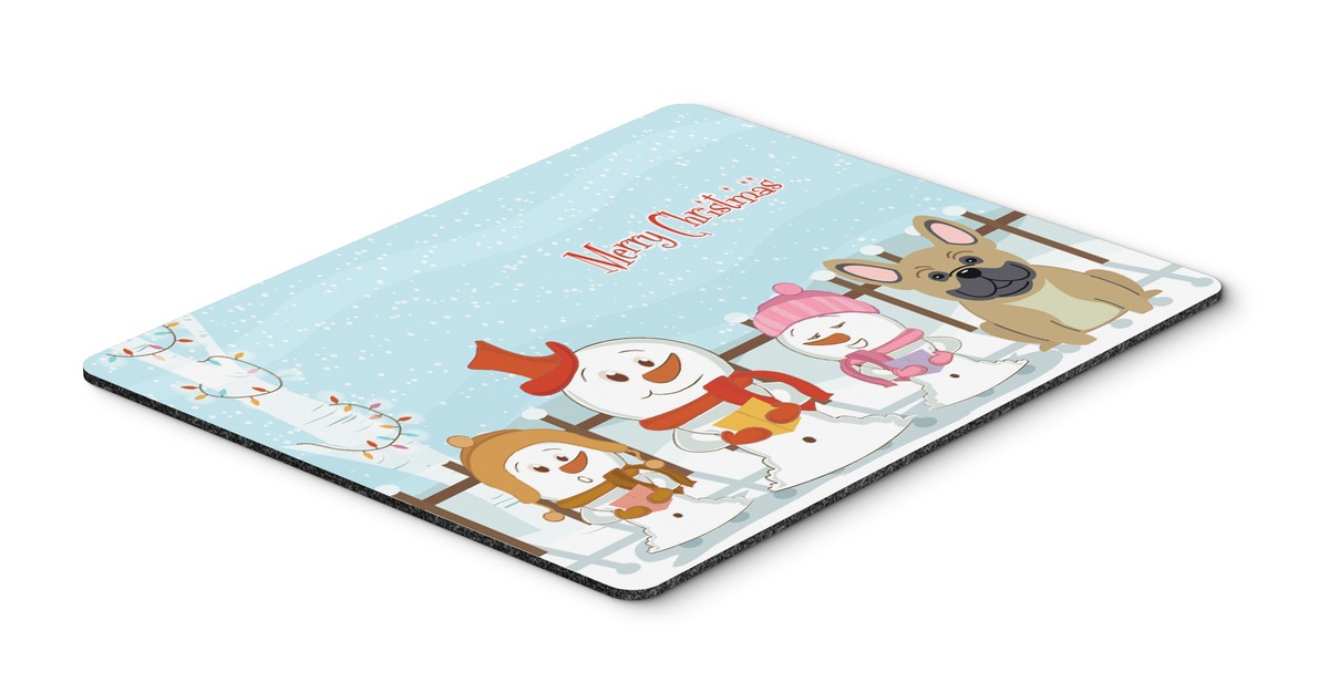 Carolines Treasures BB2341MP Merry Christmas Carolers French Bulldog Cream Mouse Pad Hot Pad or Trivet Carolines Treasures BB2341MP Merry Christmas Carolers French Bulldog Cream Mouse Pad Hot Pad or Trivet