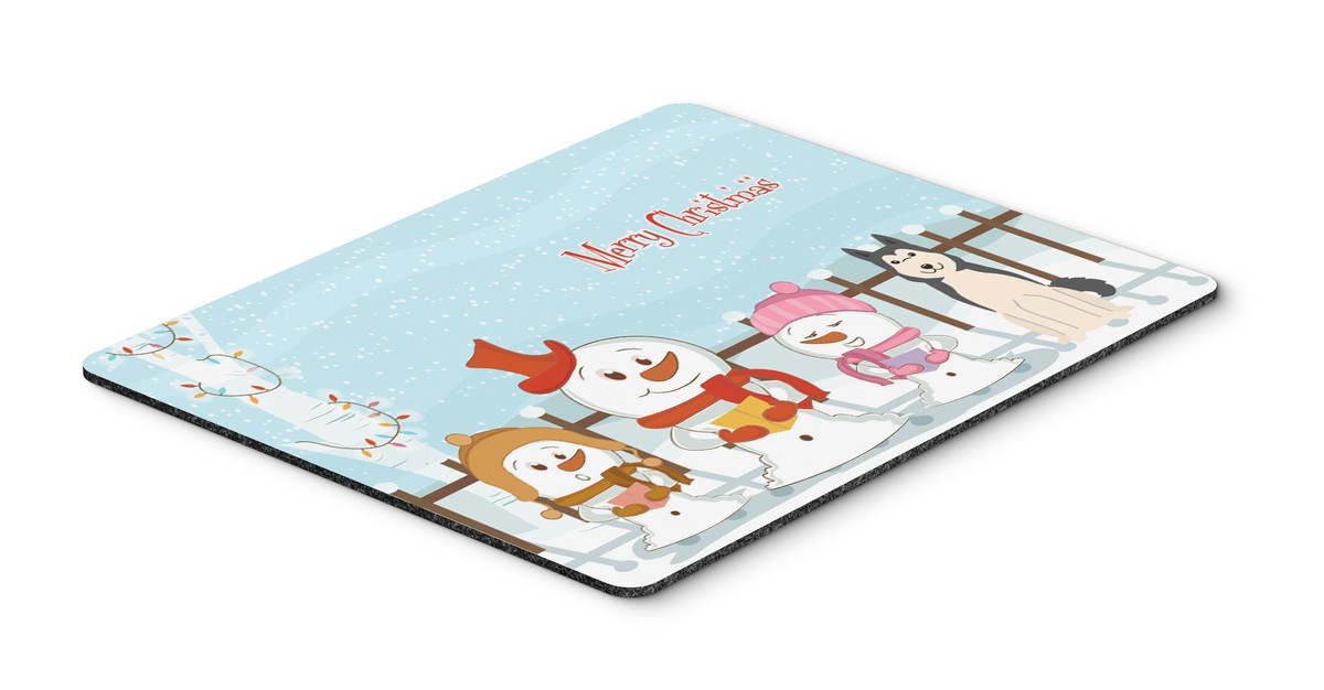 Carolines Treasures BB2356MP Merry Christmas Carolers West Siberian Laika Spitz Mouse Pad Hot Pad or Trivet Carolines Treasures BB2356MP Merry Christmas Carolers West Siberian Laika Spitz Mouse Pad Hot Pad or Trivet
