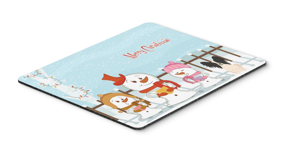 Carolines Treasures BB2407MP Merry Christmas Carolers Papillon Black & White Mouse Pad Hot Pad or Trivet Carolines Treasures BB2407MP Merry Christmas Carolers Papillon Black & White Mouse Pad Hot Pad or Trivet