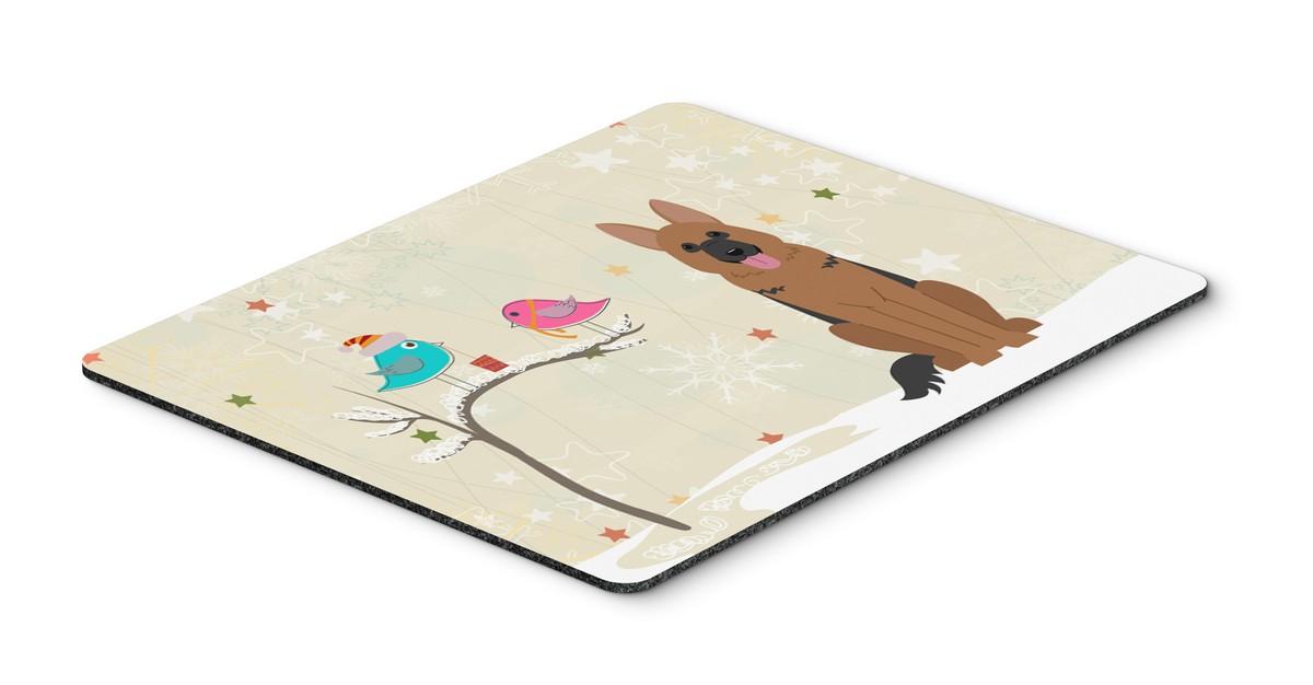Carolines Treasures BB2539MP Christmas Presents Between Friends German Shepherd Mouse Pad Hot Pad or Trivet Carolines Treasures BB2539MP Christmas Presents Between Friends German Shepherd Mouse Pad Hot Pad or Trivet