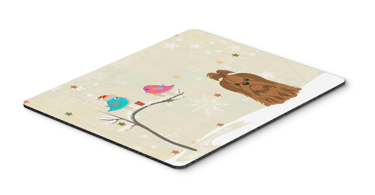 Carolines Treasures BB2558MP Christmas Presents Between Friends Shih Tzu Chocolate Mouse Pad Hot Pad or Trivet Carolines Treasures BB2558MP Christmas Presents Between Friends Shih Tzu Chocolate Mouse Pad Hot Pad or Trivet