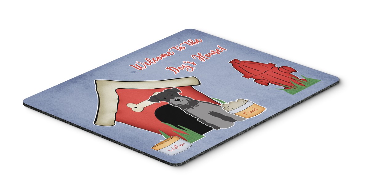 Carolines Treasures BB2806MP Dog House Collection Miniature Schanuzer Black & Silver Mouse Pad Hot Pad or Trivet Carolines Treasures BB2806MP Dog House Collection Miniature Schanuzer Black & Silver Mouse Pad Hot Pad or Trivet