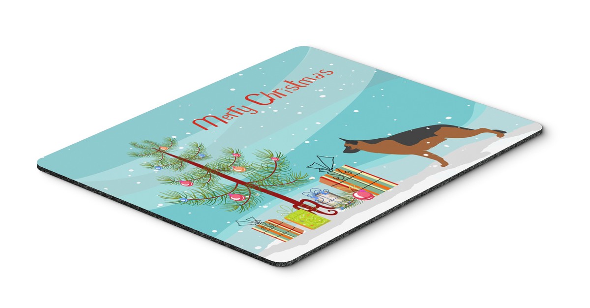 Carolines Treasures BB2942MP German Shepherd Merry Christmas Tree Mouse Pad Hot Pad or Trivet Carolines Treasures BB2942MP German Shepherd Merry Christmas Tree Mouse Pad Hot Pad or Trivet