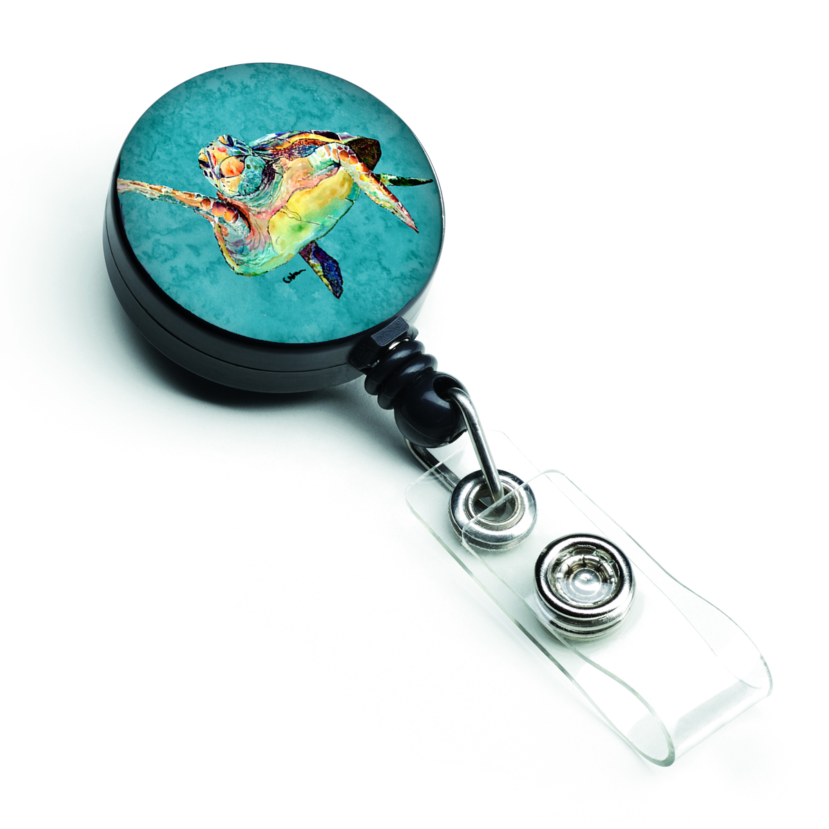Carolines Treasures 8672BR Turtle Retractable Badge Reel Carolines Treasures 8672BR Turtle Retractable Badge Reel