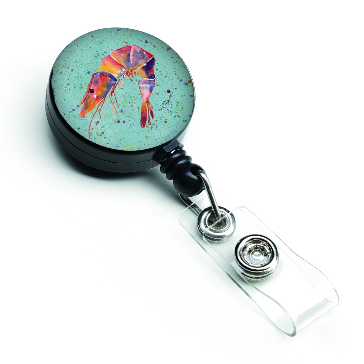 Carolines Treasures 8464BR Shrmip Retractable Badge Reel Carolines Treasures 8464BR Shrmip Retractable Badge Reel