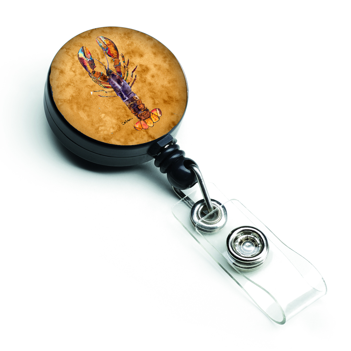 Carolines Treasures 8716BR Lobster Retractable Badge Reel Carolines Treasures 8716BR Lobster Retractable Badge Reel