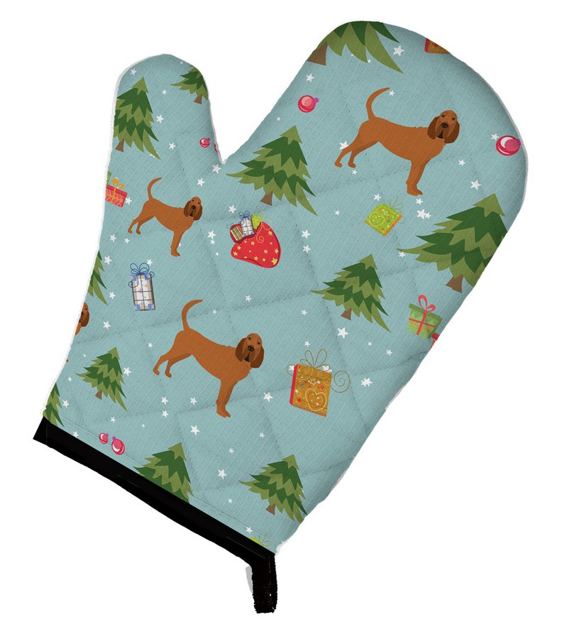 Bb4912ovmt Christmas Bloodhound Oven Mitt